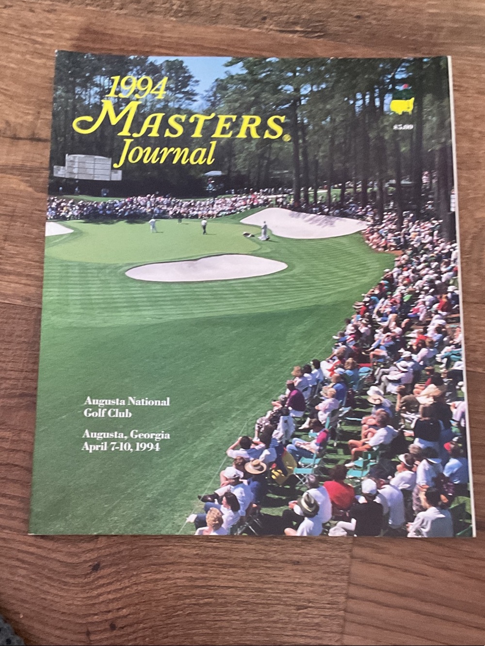 1994 Masters Journal Tournament Guide Augusta National Golf Club